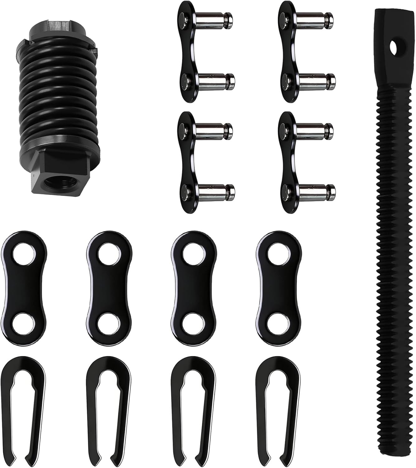 41B4103 Tensioner Assembly with Bolt and Master Links Fit for Chamberlain | Belt Opener Trolley Assembly, T-rail Belt Drive Openers, Premium Material, Wear-Resistant, Not Easy to Rust, Sturdy & Durable