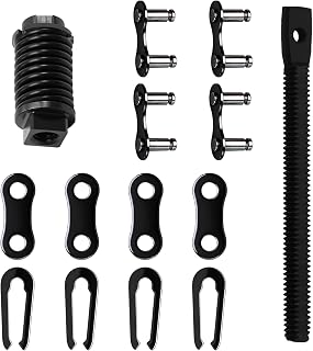 41B4103 Tensioner Assembly with Bolt and Master Links Fit for Chamberlain | Belt Opener Trolley Assembly, T-rail Belt Drive Openers, Premium Material, Wear-Resistant, Not Easy to Rust, Sturdy & Durable