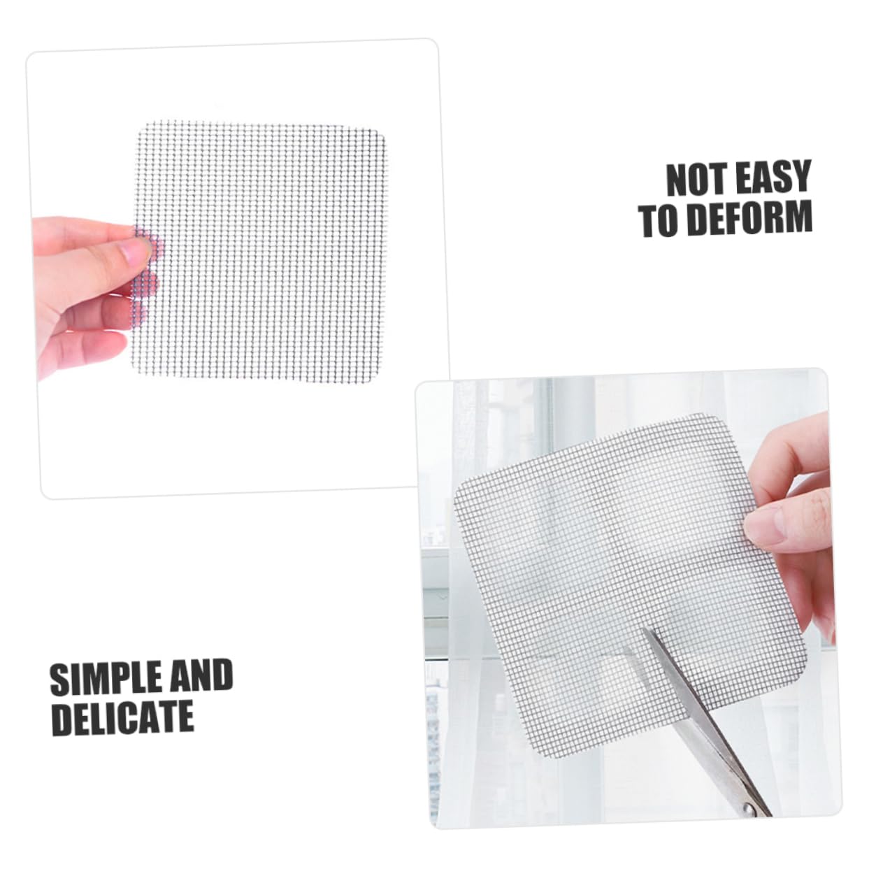 TEHAUX 30sheets Window Screen Repair Kit Mesh Patch Tape Screen Door Repair Patch for Tear