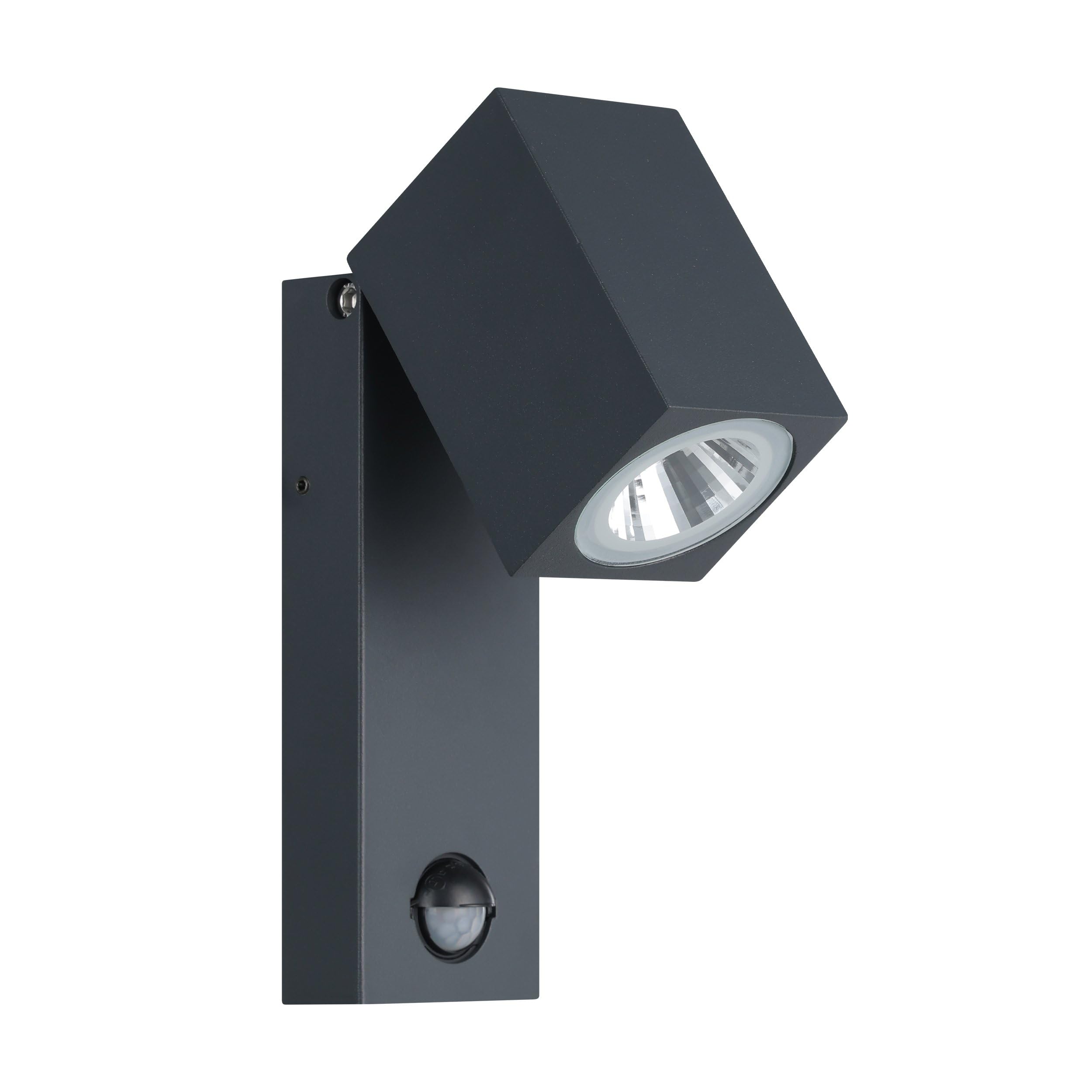Eglo SAKEDA Anthracite Outdoor Wall Light in Dark Grey