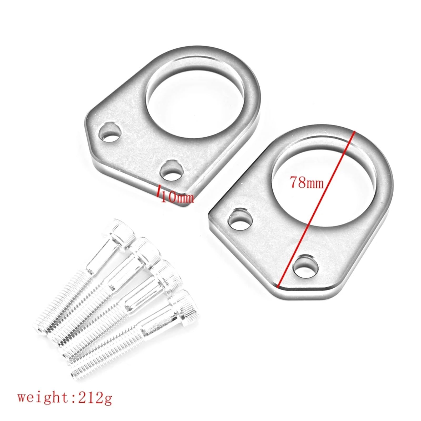 Adiciones Manubrio Moto Compatible Con Suzuki Para Gixxer SF250 Accesorios Para Motocicleta Elevador De Manillar Código De Elevación Adaptador De Abrazadera De Montaje Vertical
