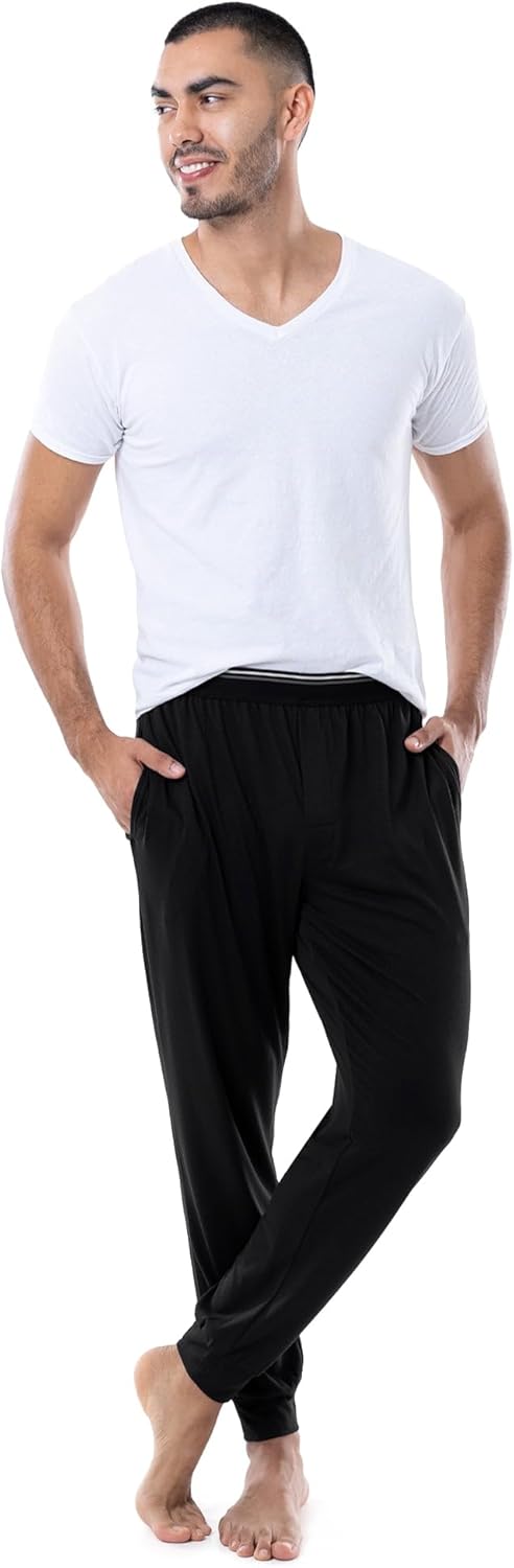 George Men's Knit Sleep Pull On Jogger Pant - Image 2