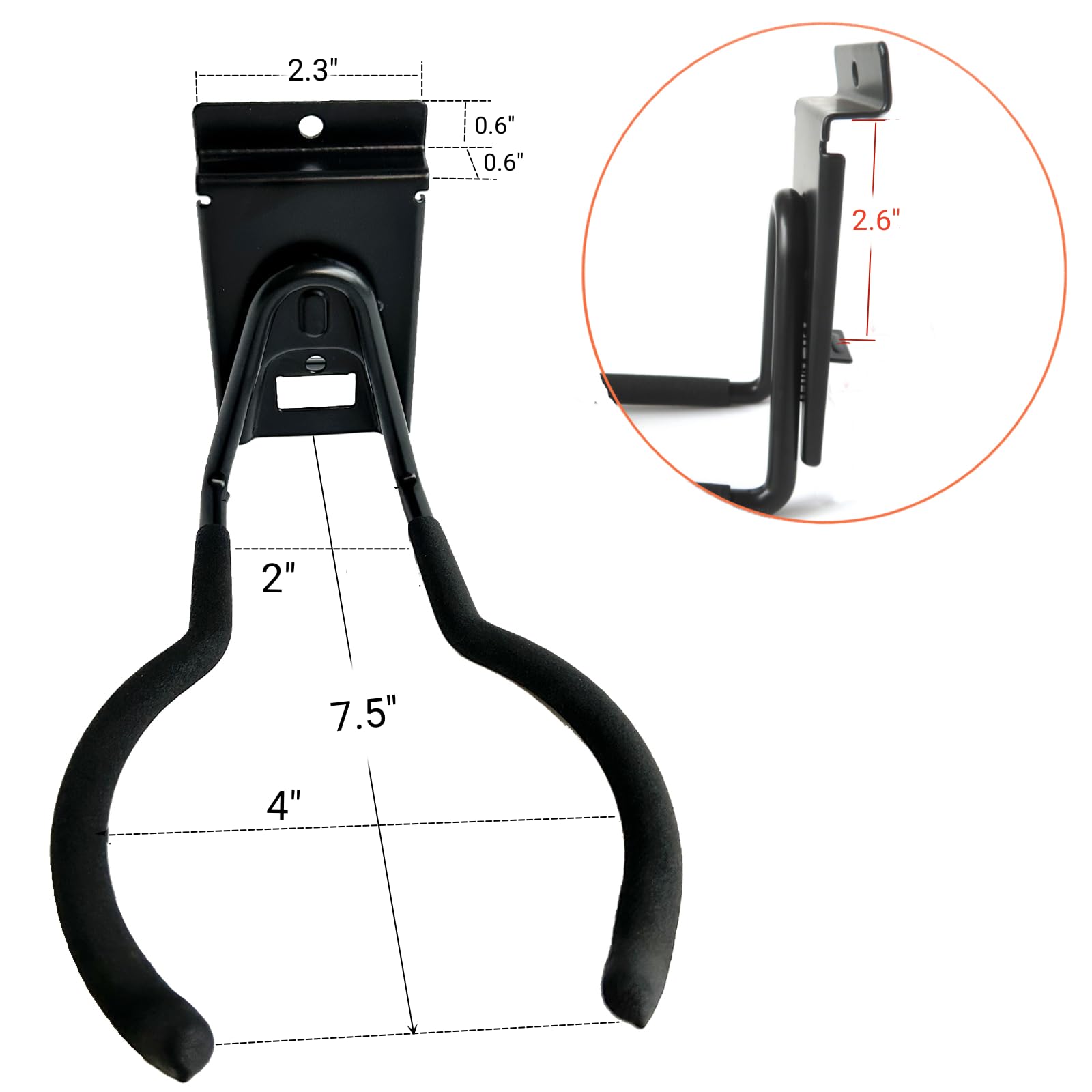Slatwall Hooks, Garage Slatwall Accessories, Multi Size Slat Wall