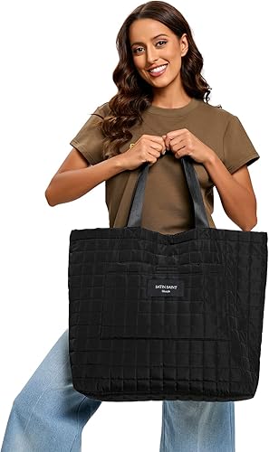 Miniatura 6 de Large Tote Bag for Women Travel Tote Bag SATIN SAINT lifestyle Women Tote Bags for Work Daily Womens Bags Beach Bag