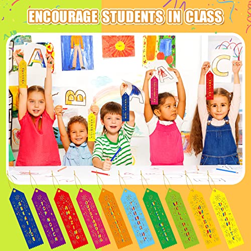 Geyee 100-Piece Kids Award Medals and Ribbons Set #TOP28
