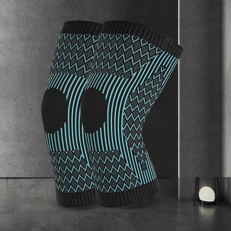Sports Soccer Knee Guard Gym Sleeve Nylon Brace