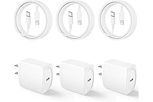20W USB C Fast Charger 10 FT Compatible with iPhone and More
