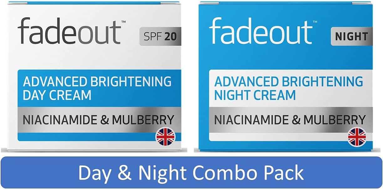 Advanced Brightening Duo of Day & Night Cream, 50ml, SPF 20, Pack of 2