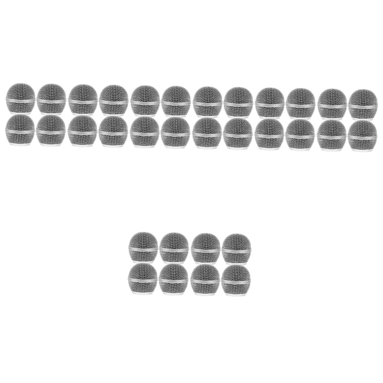 Abaodam 32pezzi Microfono Sostituzione Resistente Per Microfoni Ottimale Per Compatibili