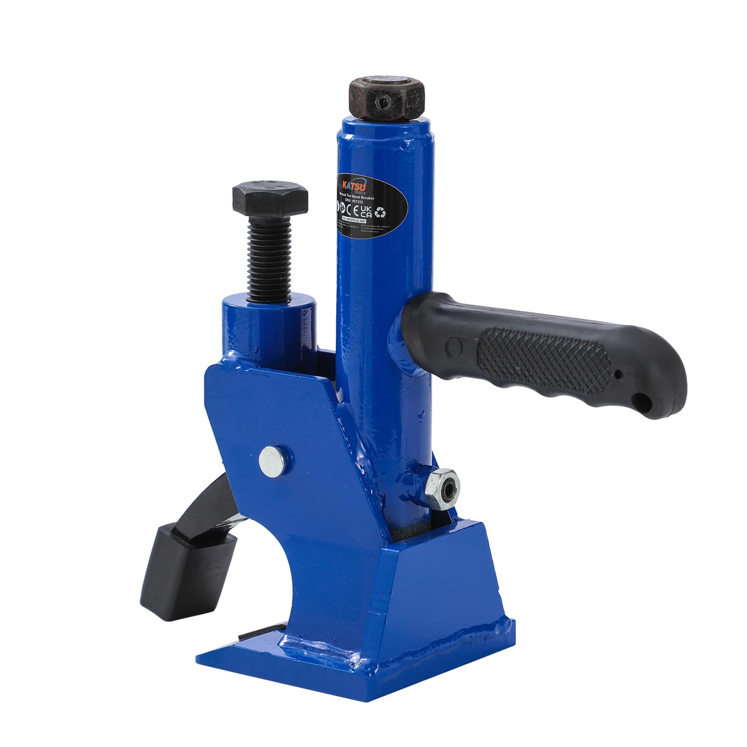 KATSU Tools Rompe talón Manual para neumáticos – con Mango y Almohadilla Goma, Garra Extra, Cambiador Universal Coche, Tractor, ATV, Remolque