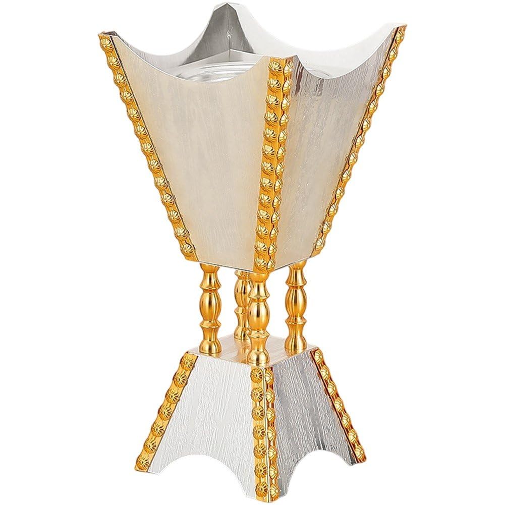Brûleur d'encens en métal de style européen pour décoration de bureau