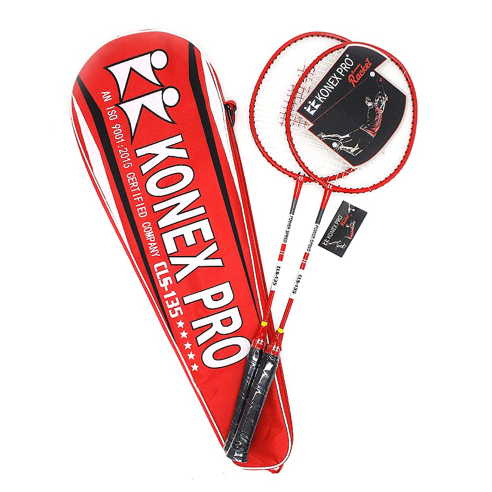 Buy KONEX KK Iron Aluminum Composite Badminton Racket with Full