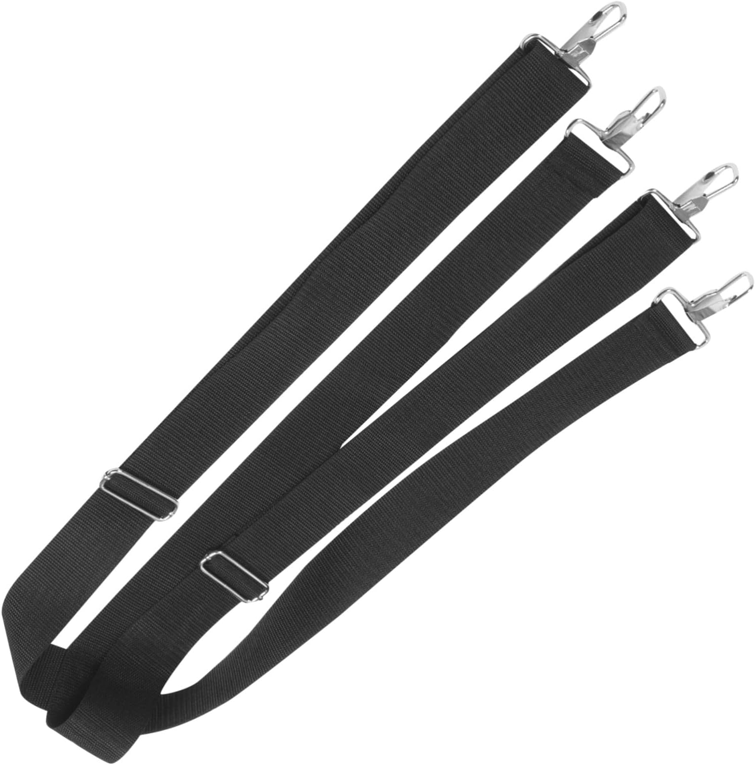 Adjustable Snare Drum Shoulder Strap Heavy Duty Shoulder Strap Black Marching Drum Sling Musical Instrument Accessories