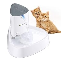 Algopix Similar Product 2 - isYoung Cat Fountain LED Pet Water