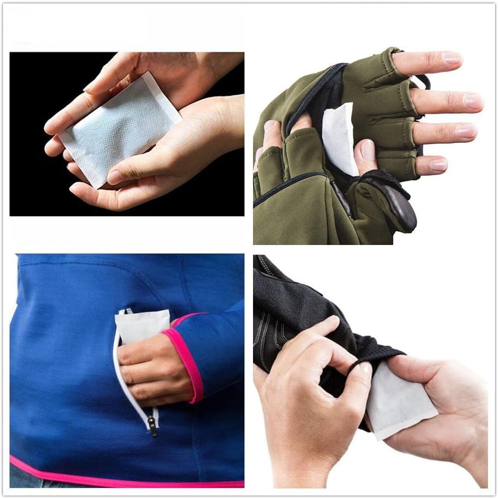 Hand & Body Warmers - Up to 16 Hours of Heat, Super Long Lasting -for Body, Hands & Toes - Odorless Hot Hand Warmer (40)