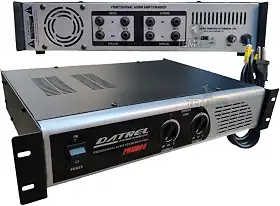Amplificador Potencia Profissional 600 Watts Pa 5000 Datrel