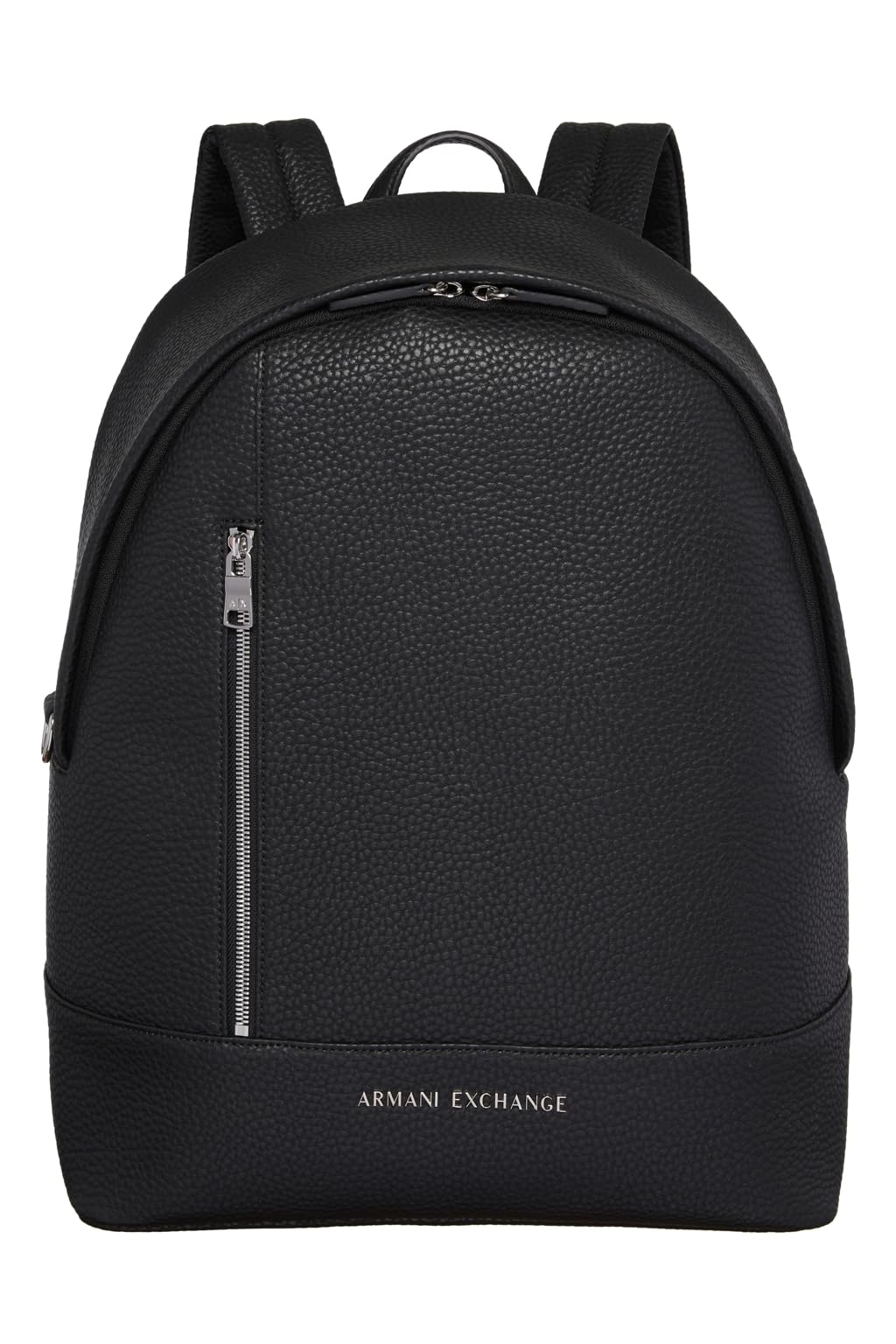 Armani Exchange Men's Black Backpacks, One Size, Stylish Zip Closure Multipocket Backpack