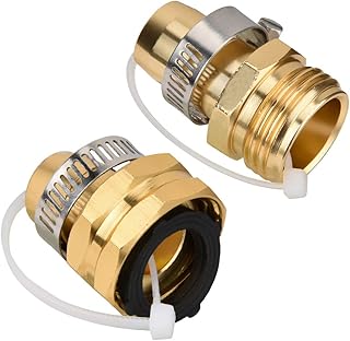 Conexão de mangueira de jardim, conectores de mangueira de água Encaixe seguro Conector macho leve Conector rápido de mangueira Robusto para mangueiras de jardim padrão