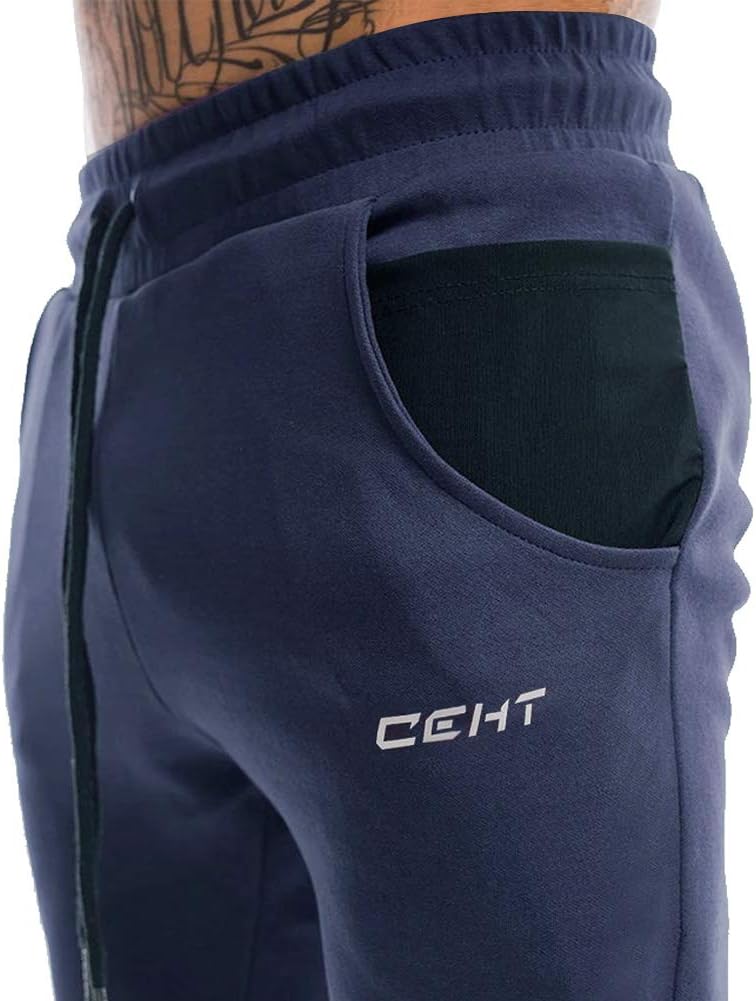 Wangdo Men's Slim Joggers Gym Workout Pants,Sport Training Tapered Sweatpants,Casual Athletics Joggers for Running - Image 4