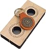 Leather Cutting Dies, Keychain Die Metal Cutter Wooden Mold for Leather DIY Craft Making (Style A)