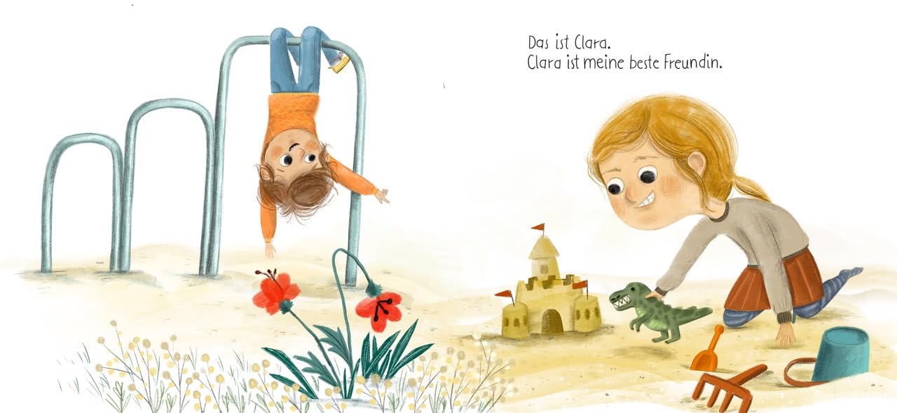 Clara: Meine kleine Schwester von nebenan. Vorlesebuch für Kinder ab 4 Jahren