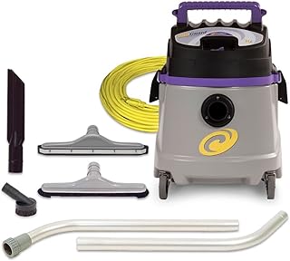 ProTeam Wet-Dry Vacuums ProGuard 10-Gallon Commercial Wet Dry Vacuum Cleaner with 10-Foot Hose, 2-Piece Wand, Crevice and ...