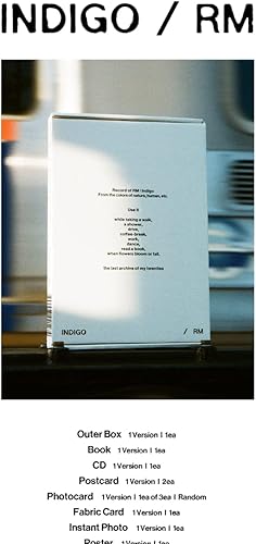 BTS RM Indigo 1st Solo Album ContenidoLibroPostalTarjeta de FotosTarjeta de TelaFoto InstatntLibro LíricoGuíaSeguimiento LibroPostal BTS RM Indigo 1st Solo Album ContenidoLibroPostalTarjeta de FotosTarjeta de TelaFoto InstatntLibro LíricoGuíaSeguimiento LibroPostal