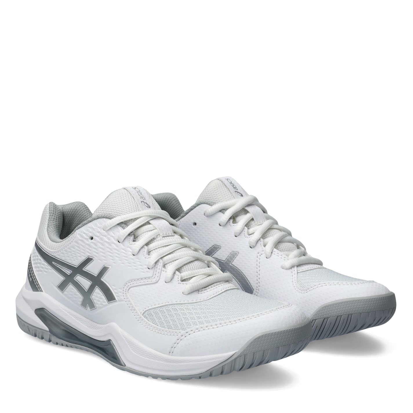 ASICS Dedicate 8 Donna Tennisschuhe Weiß Silber