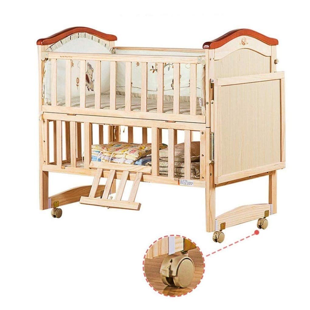 4 Roulettes de Meuble avec Roulettes Pivotantes en Forme de U roues avec Roues de Frein pour Berceaux pour Enfants Silencieuse Convenant au lit de Bébé Roues Pivotantes Roulette Universelle (20mm)