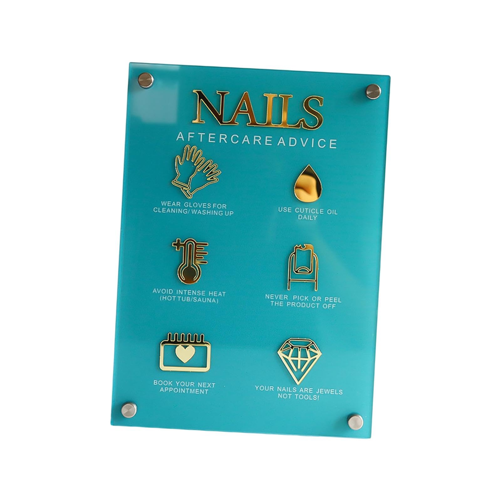 SAZ DEKOR® Nail Art Display Board Acrylic Manicure Display For Nail Salon Nail Art Tool 200Mmx278Mmx3MmC|Manicure Kit for Women, Nail Polish Dryer Machine, Foot Scrubber for Dead Skin, Nail Extension|-image-25