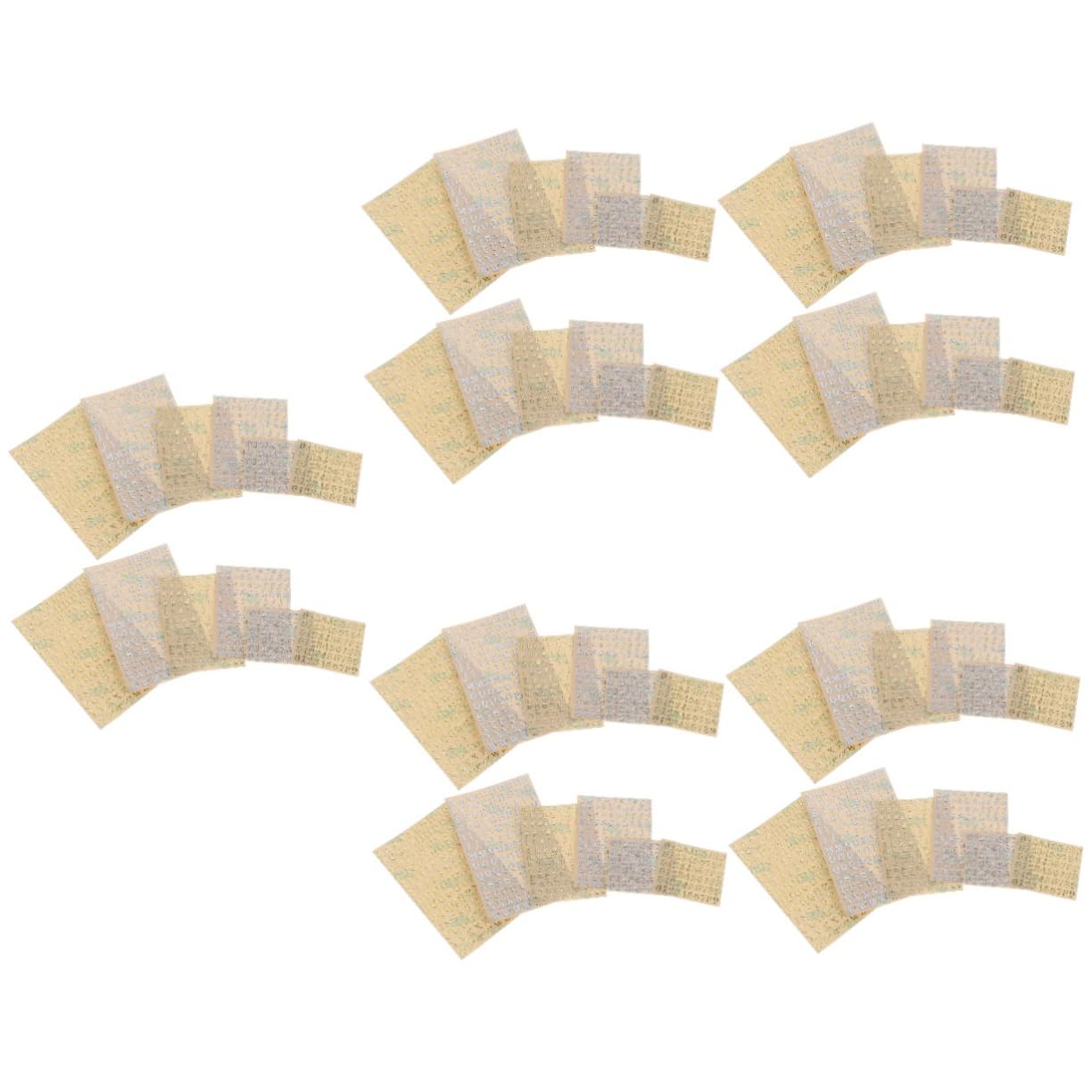 SEWACC 60feuilles Stickers Autocollants Lettres Et Chiffres Métalliques De Lettres Alphabet Et Numéros Adhésifs Pour Scrapbooking Et Décoration Mix De Styles