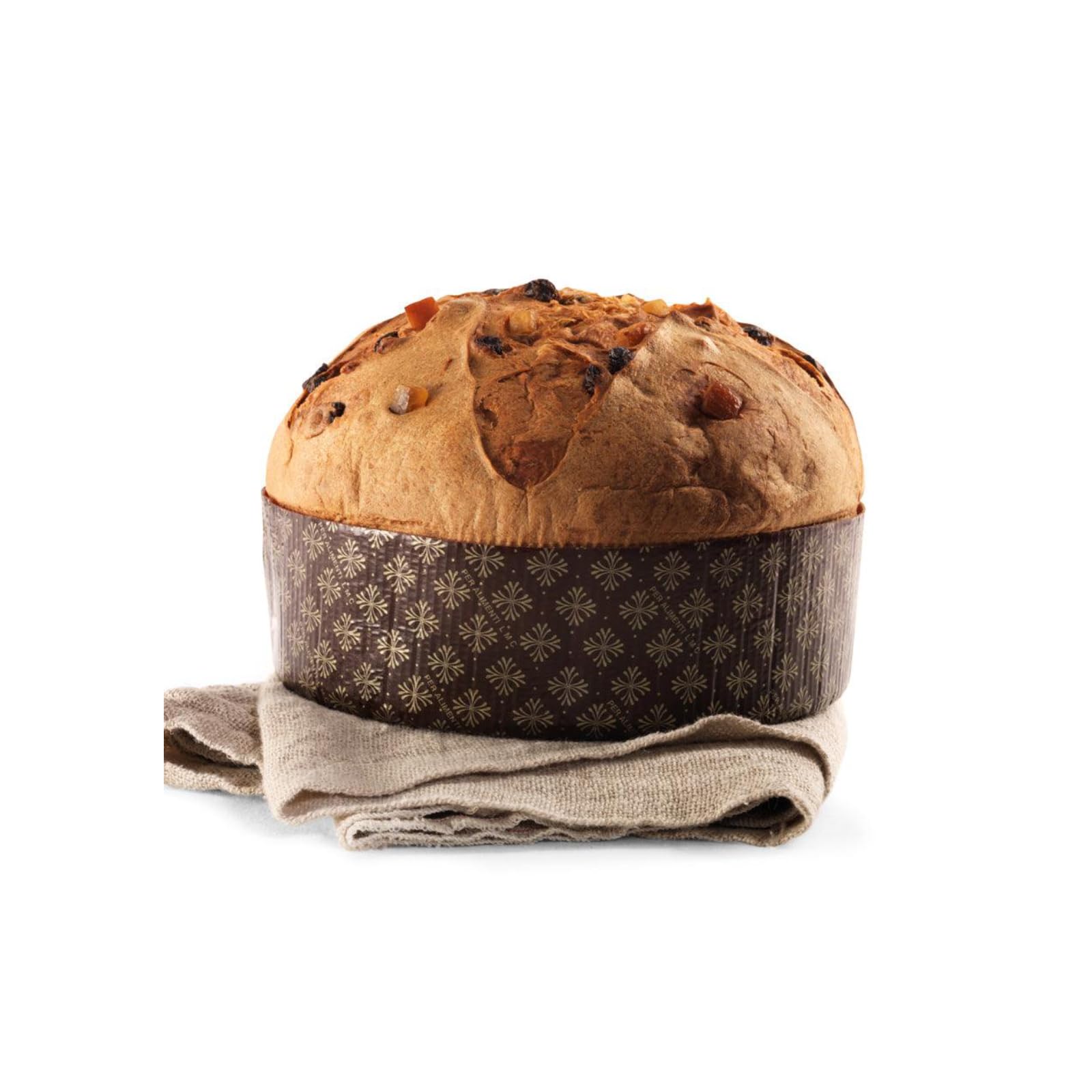 Galup Panettone Limone e Basilico 750g - Dolce Lievitato Naturalmente Senza Uvetta e Senza Canditi Tradizionali - Con Limone Candito e Profumo di Basilico - Ricetta Fresca e Aromatica