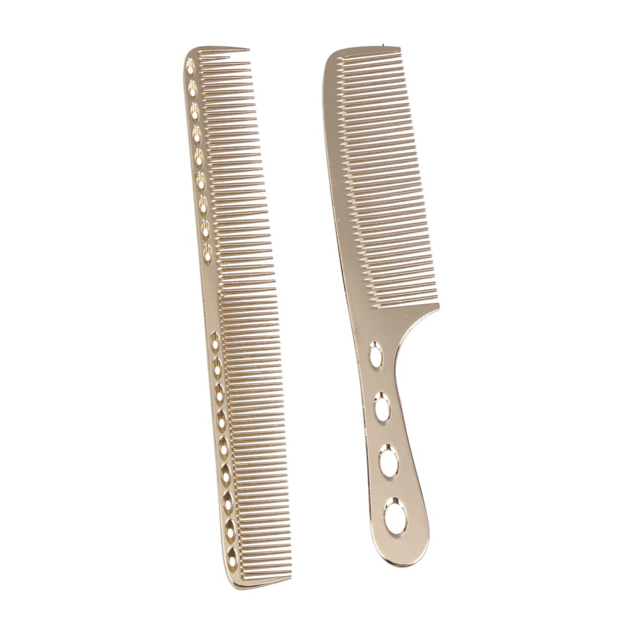 FRCOLOR Juego De 3 Peines De Masaje Para Hombre Accesorio De Peluquería Para Mujer Y Hombre Dorados S908 2 Unidades X 3