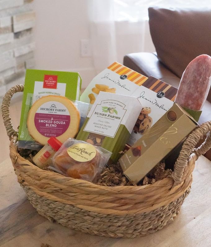 From You Flowers - Sweet & Savory Snackin' Gift Basket for Mother's Day, Birthday, Anniversary, Get Well or Celebration