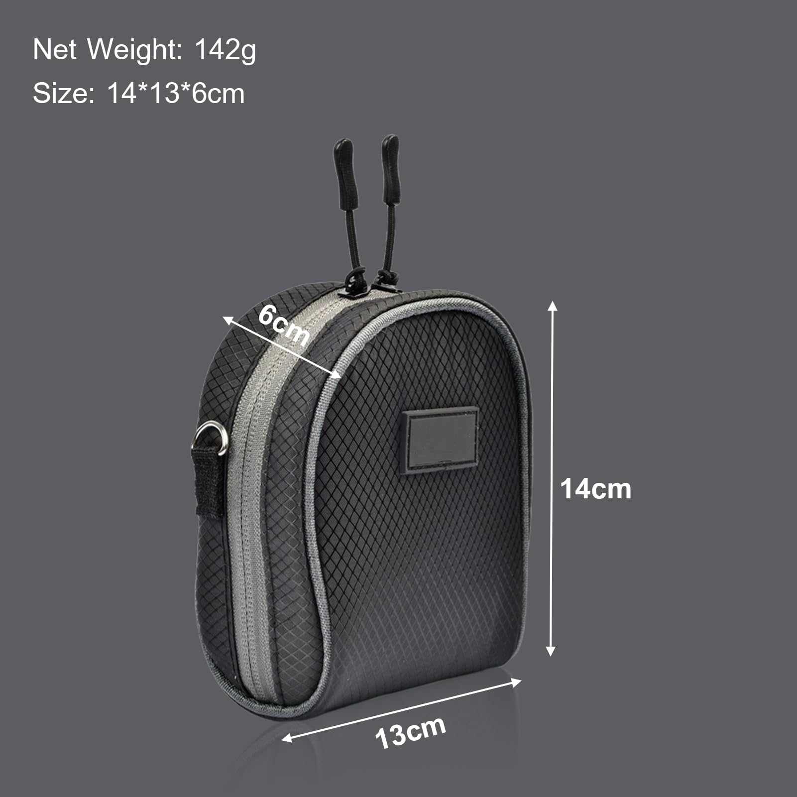Yunseity Custodia per Filtro per Obiettivo a 8 Tasche con Tracolla, per Fotocamera in Nylon Antipolvere per Filtri Rotondi Fino a 95 Mm