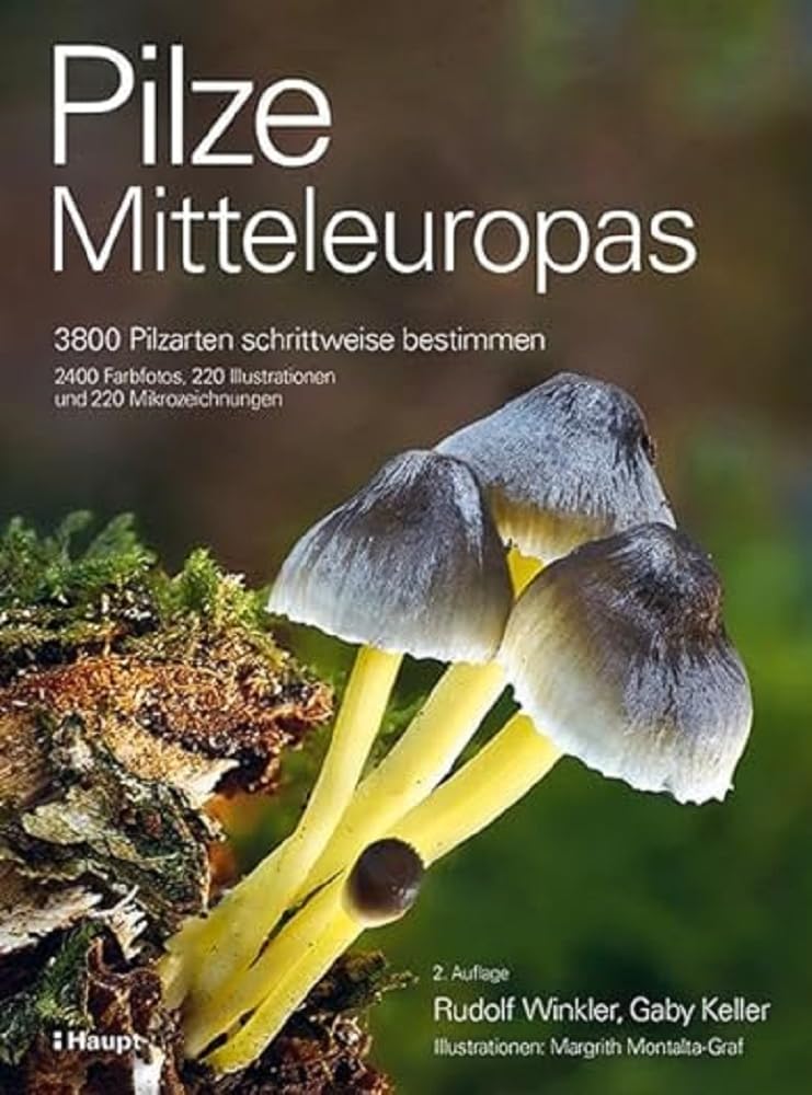 Pilze Mitteleuropas: 3800 Pilzarten schrittweise bestimmen. 2400 Farbfotos, 220 Illustrationen und 220 Mikrozeichnungen