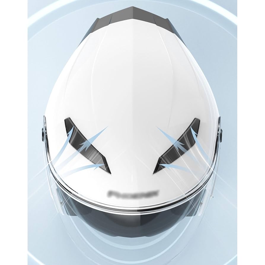 Amazon.com: TYWCJW Motorbike Half Face Helmets with