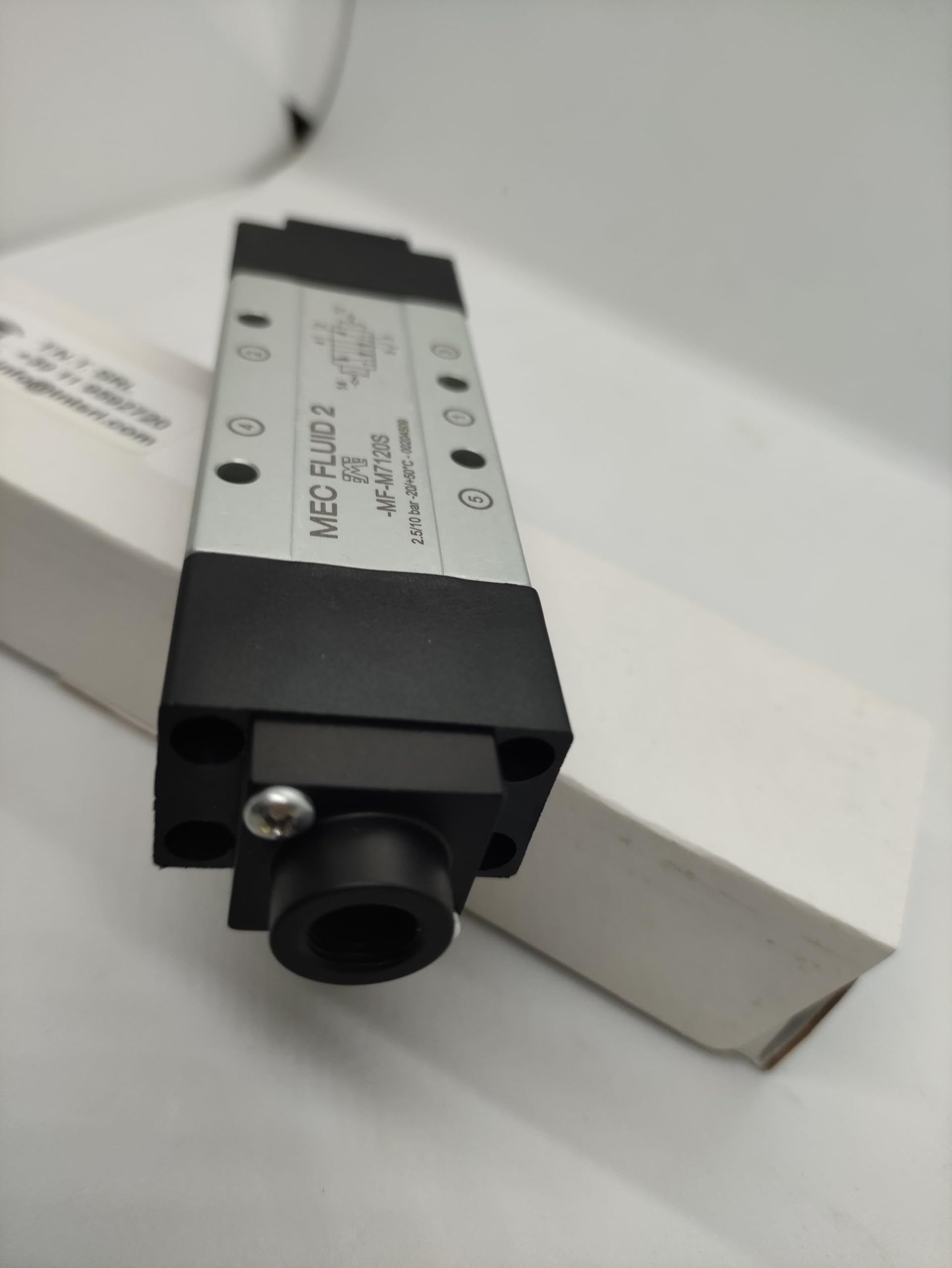 MF-M7120S MEC FLUID 2 Reifenventil 5/2 G1/8 Zoll BISTABILE VERSTÄRKTE ERSATZ UNIVER AC-7120