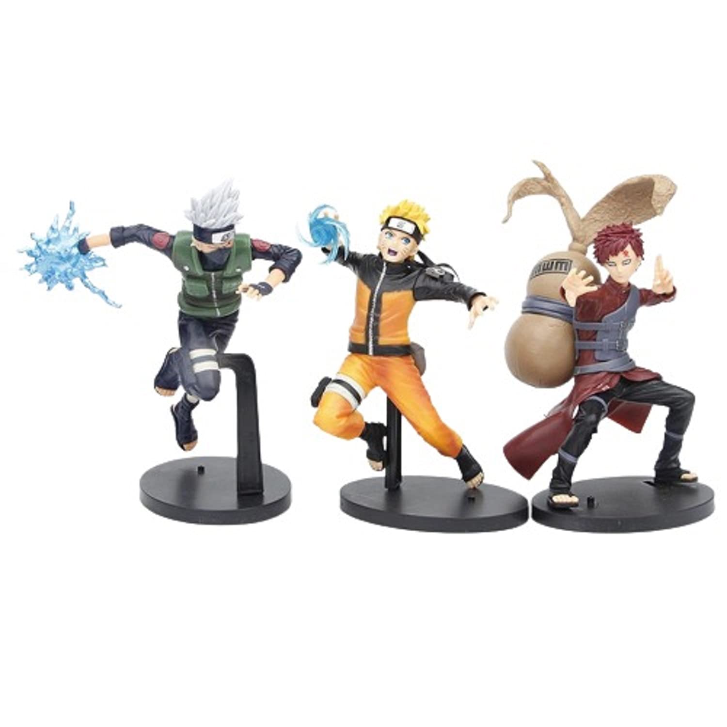 AUGEN Naruto Action Figures Limited Edition for Car Dashboard, Decoration (15cm, Pack of 3) (B09BBFSC54) Amazon Price History, Amazon Price Tracker