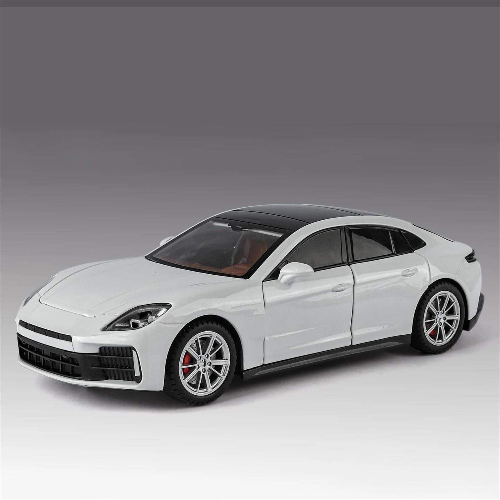 Modellino Auto 1:24 Per Porsche Per Panamera 2025 Modello Di Auto Sportiva In Lega Coupé Pressofuso In Metallo Riproduzioni Scala(bianco)