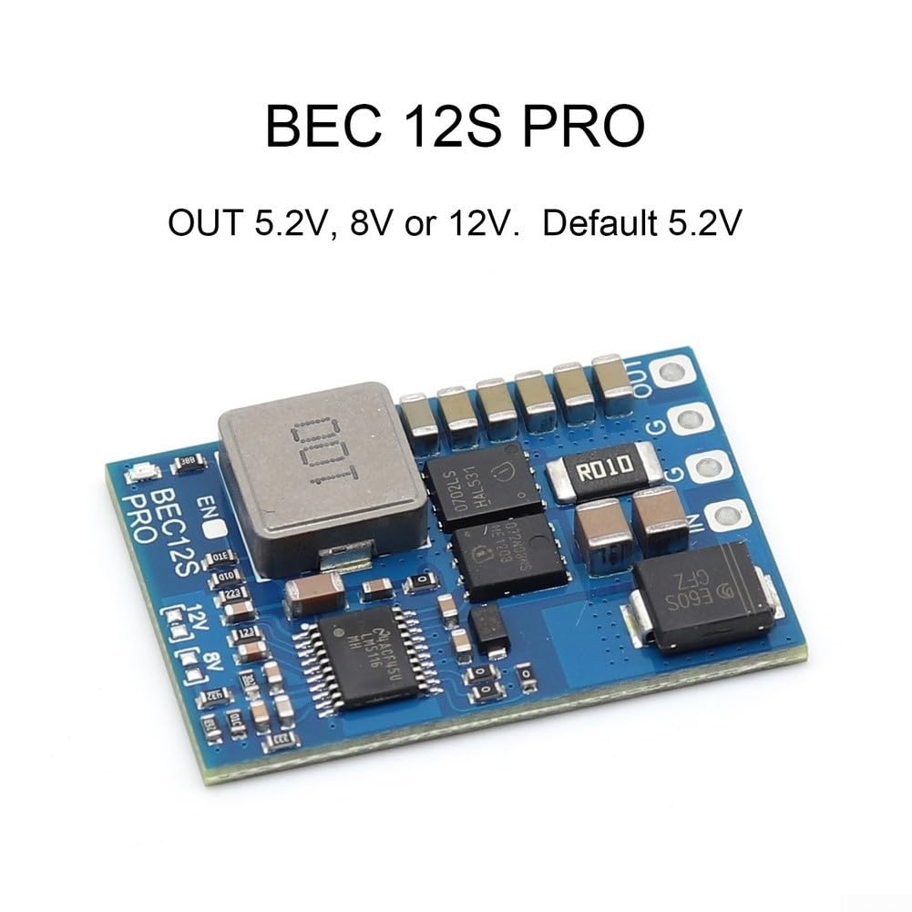 Step-Down - Convertidor de corriente (9 V-55 V a 5 V, para 8 A