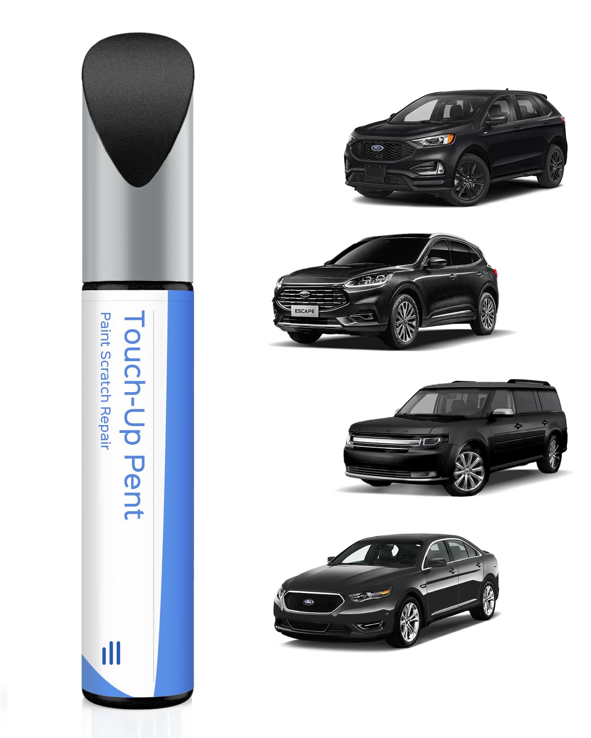 UH Tuxedo Black Touch-Up Paint Compatible with Ford Exact Match for Chips and Scratches