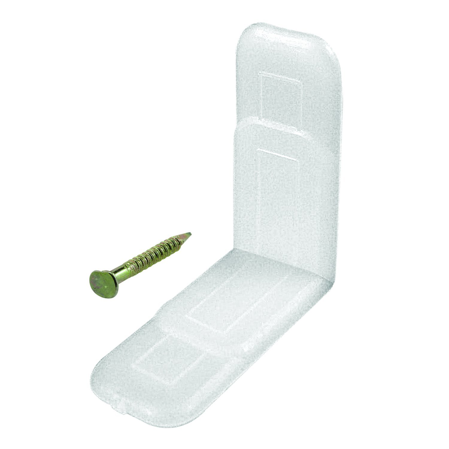 PRIME-LINER 7153 L-Angle Drawer Glides (10-pack)),White,5-7/16 inch x 1-1/16 inch