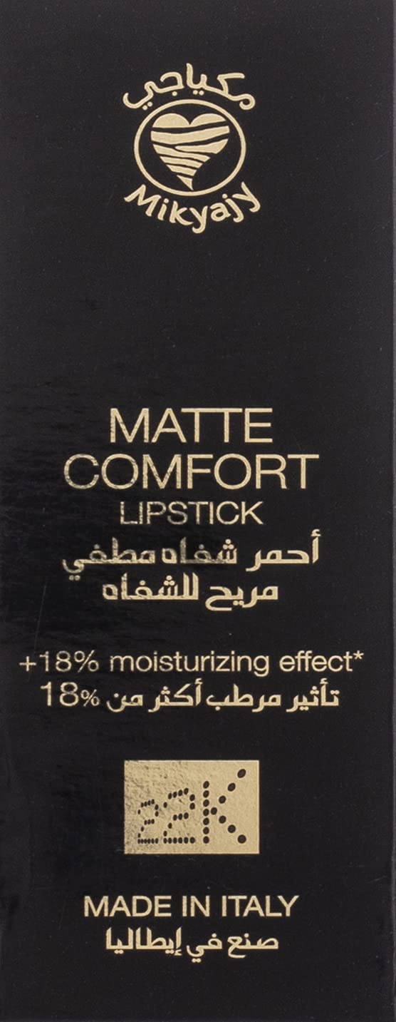 22K Matte Comfort 18% Moisturizing Lipstick, No.803 Shade, 3.5 Gm