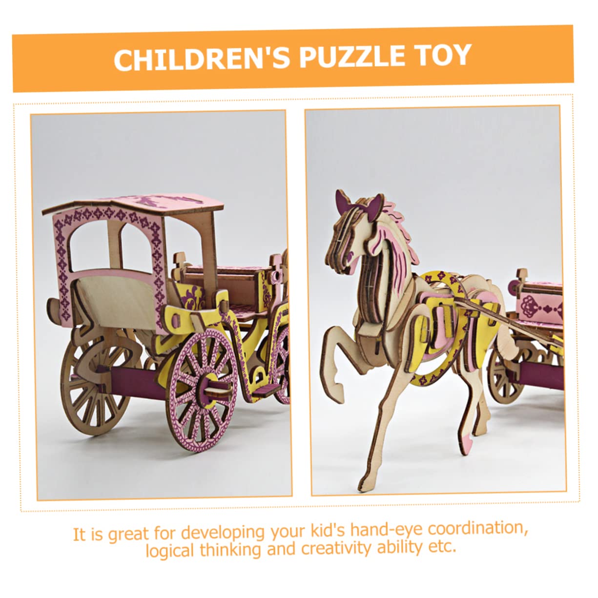 Amazon | 1組の馬車のモデル困惑の馬車のおもちゃのお母さんの困惑の