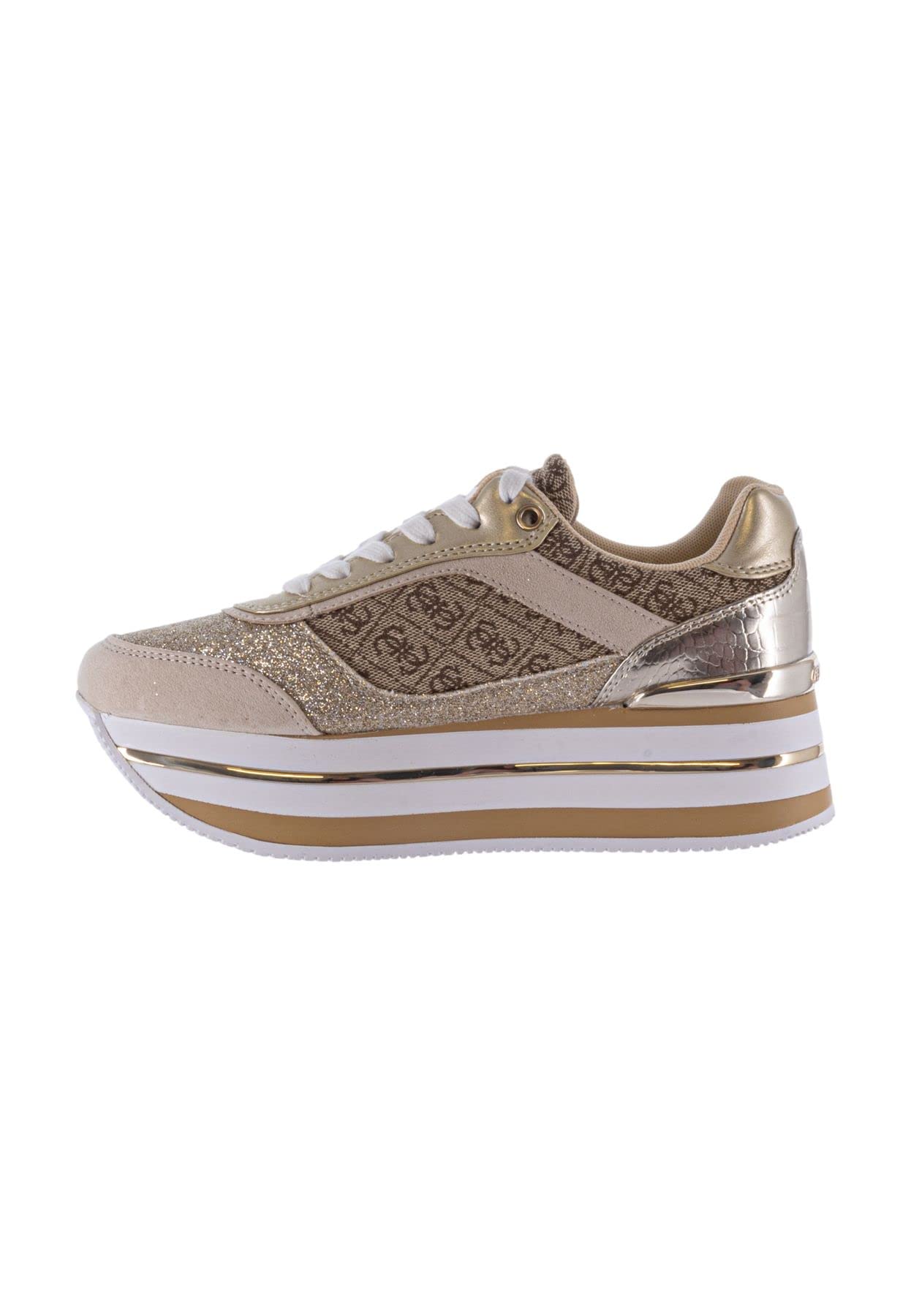 GUESS Hansin/Active Lady/L, Zapatillas de Gimnasio Mujer, 35