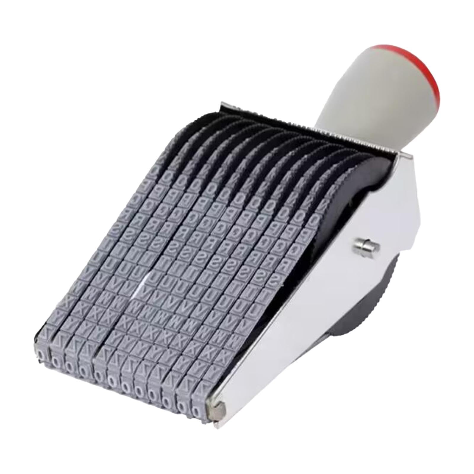 12 Digit Number Stamp Wheel Roller - Adjustable Date & Number Stamp for Stationery Planner (PP Material)