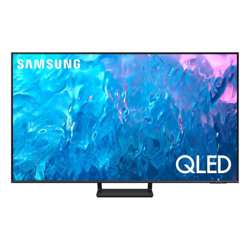 tv samsung qled 4k 55 pollici titano灰色智能显示屏