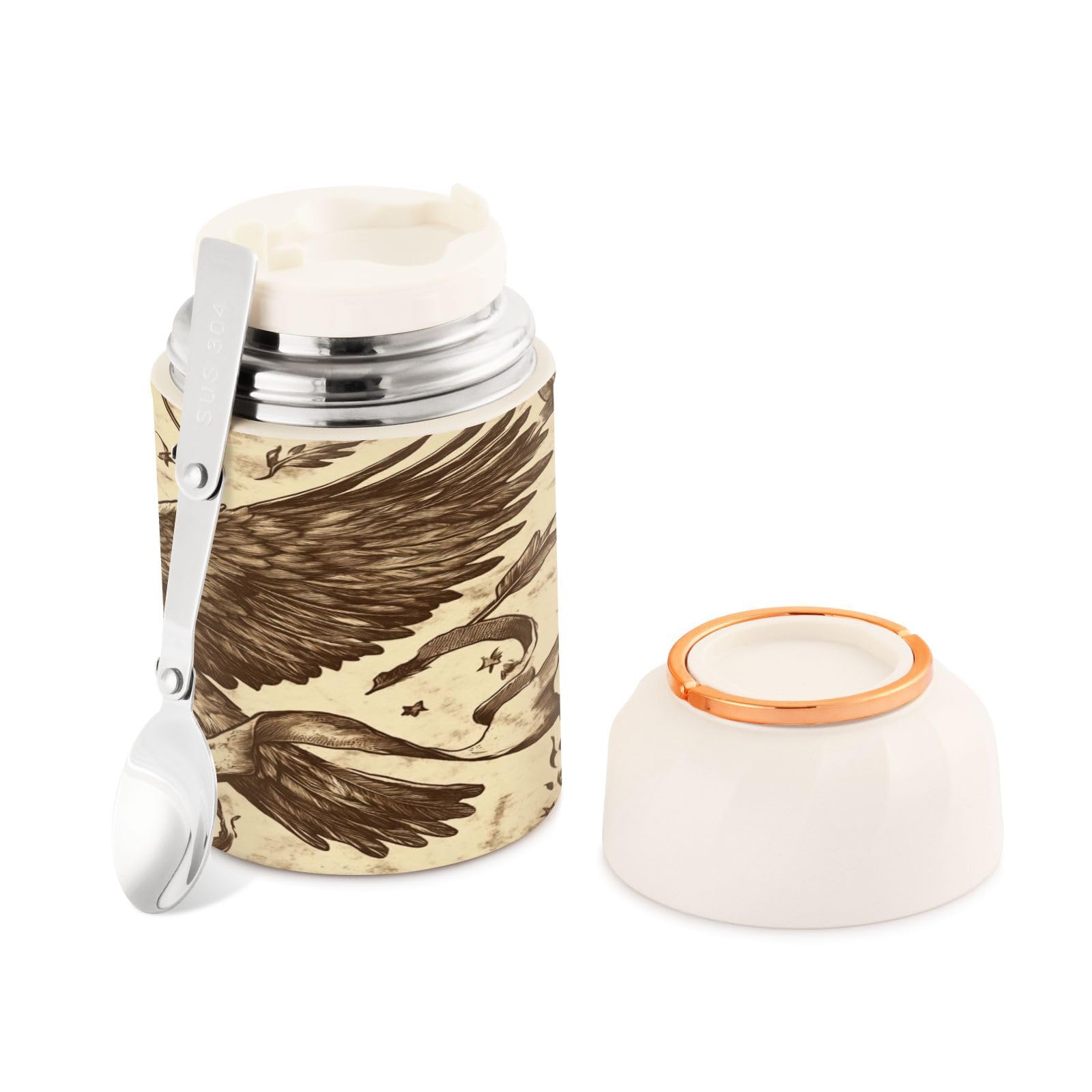 Termo para comida caliente Falcon de acero inoxidable