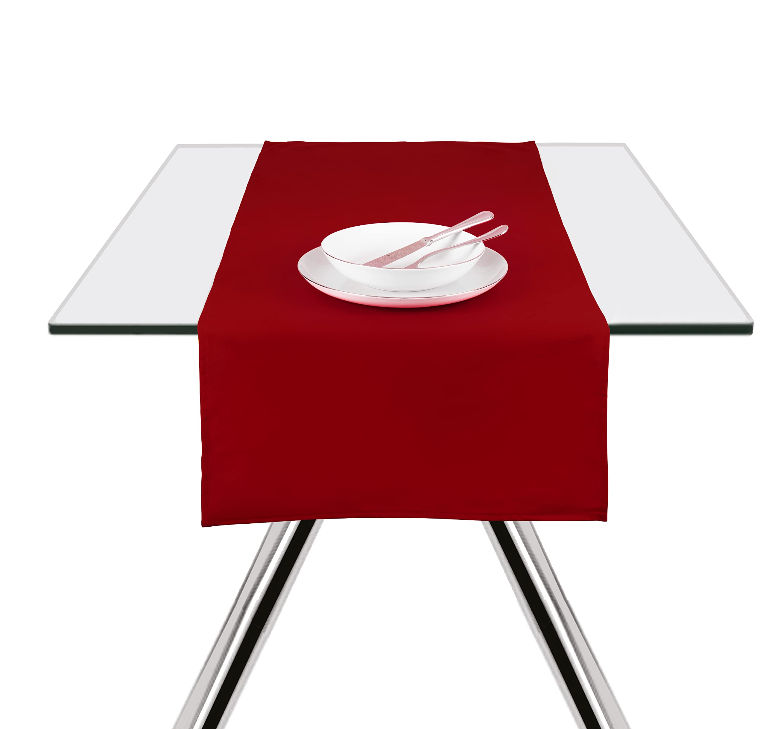 Excelsa Panama Runner Dark Red, 140 x 45 cm (Rettangolare)